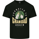 Promoted to Grandad Est. 2025 Mens Cotton T-Shirt Tee Top Black