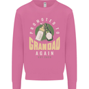 Promoted to Grandad Est. 2025 Mens Sweatshirt Jumper Azalea