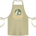 Promoted to Grandad Est. 2026 Cotton Apron 100% Organic Khaki