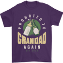 Promoted to Grandad Est. 2026 Mens T-Shirt 100% Cotton Purple