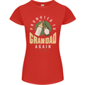 Promoted to Grandad Est. 2026 Womens Petite Cut T-Shirt Red