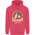 Promoted to Grandpa Est. 2022 Childrens Kids Hoodie Heliconia