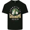 Promoted to Grandpa Est. 2022 Kids T-Shirt Childrens Black