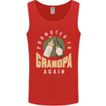 Promoted to Grandpa Est. 2022 Mens Vest Tank Top Red
