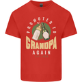 Promoted to Grandpa Est. 2023 Kids T-Shirt Childrens Red