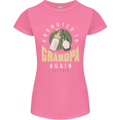 Promoted to Grandpa Est. 2023 Womens Petite Cut T-Shirt Azalea