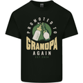 Promoted to Grandpa Est. 2024 Kids T-Shirt Childrens Black