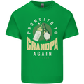 Promoted to Grandpa Est. 2024 Kids T-Shirt Childrens Irish Green
