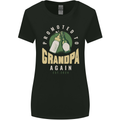 Promoted to Grandpa Est. 2024 Womens Wider Cut T-Shirt Black
