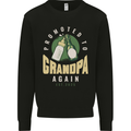 Promoted to Grandpa Est. 2025 Kids Sweatshirt Jumper Black