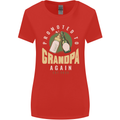 Promoted to Grandpa Est. 2025 Womens Wider Cut T-Shirt Red