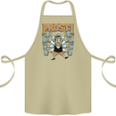 Prost German Oktoberfest Beer Cotton Apron 100% Organic Khaki