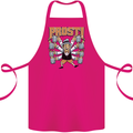 Prost German Oktoberfest Beer Cotton Apron 100% Organic Pink