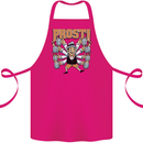 Prost German Oktoberfest Beer Cotton Apron 100% Organic Pink