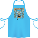Prost German Oktoberfest Beer Cotton Apron 100% Organic Turquoise
