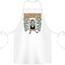Prost German Oktoberfest Beer Cotton Apron 100% Organic White