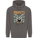 Prost German Oktoberfest Beer Mens 80% Cotton Hoodie Charcoal