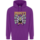 Prost German Oktoberfest Beer Mens 80% Cotton Hoodie Purple