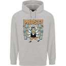 Prost German Oktoberfest Beer Mens 80% Cotton Hoodie Sports Grey