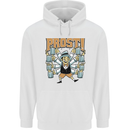 Prost German Oktoberfest Beer Mens 80% Cotton Hoodie White