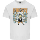 Prost German Oktoberfest Beer Mens Cotton T-Shirt Tee Top White