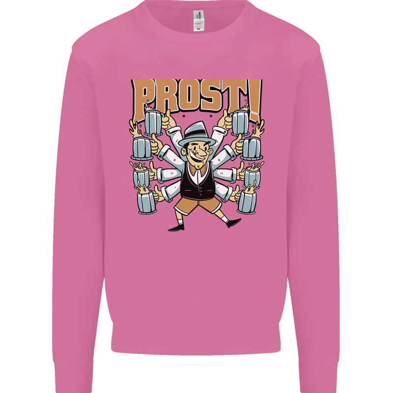 Prost German Oktoberfest Beer Mens Sweatshirt Jumper Azalea