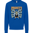Prost German Oktoberfest Beer Mens Sweatshirt Jumper Royal Blue