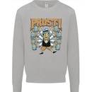 Prost German Oktoberfest Beer Mens Sweatshirt Jumper Sports Grey