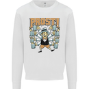Prost German Oktoberfest Beer Mens Sweatshirt Jumper White