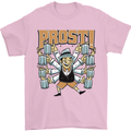 Prost German Oktoberfest Beer Mens T-Shirt 100% Cotton Light Pink