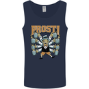 Prost German Oktoberfest Beer Mens Vest Tank Top Navy Blue