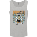 Prost German Oktoberfest Beer Mens Vest Tank Top Sports Grey