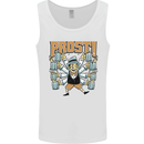 Prost German Oktoberfest Beer Mens Vest Tank Top White