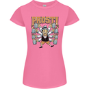 Prost German Oktoberfest Beer Womens Petite Cut T-Shirt Azalea