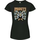 Prost German Oktoberfest Beer Womens Petite Cut T-Shirt Black