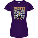 Prost German Oktoberfest Beer Womens Petite Cut T-Shirt Purple