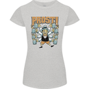 Prost German Oktoberfest Beer Womens Petite Cut T-Shirt Sports Grey
