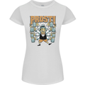 Prost German Oktoberfest Beer Womens Petite Cut T-Shirt White