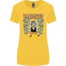 Prost German Oktoberfest Beer Womens Wider Cut T-Shirt Yellow