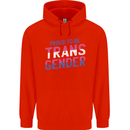 Proud to Be Transgender LGBT Childrens Kids Hoodie Bright Red