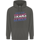 Proud to Be Transgender LGBT Childrens Kids Hoodie Storm Grey