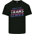 Proud to Be Transgender LGBT Kids T-Shirt Childrens Black