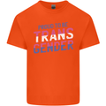 Proud to Be Transgender LGBT Mens Cotton T-Shirt Tee Top Orange