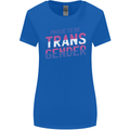 Proud to Be Transgender LGBT Womens Wider Cut T-Shirt Royal Blue