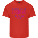 Proud to Be a Lesbian LGBT Gay Pride Awareness Mens Cotton T-Shirt Tee Top Red