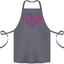 Proud to Be a Lesbian LGBT Gay Pride Day Cotton Apron 100% Organic Steel