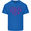 Proud to Be a Lesbian LGBT Gay Pride Day Kids T-Shirt Childrens Royal Blue
