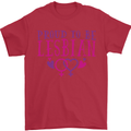 Proud to Be a Lesbian LGBT Gay Pride Day Mens T-Shirt 100% Cotton Red