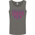 Proud to Be a Lesbian LGBT Gay Pride Day Mens Vest Tank Top Charcoal
