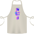 Psychedelic Magic Mushrooms LSD Cotton Apron 100% Organic Natural